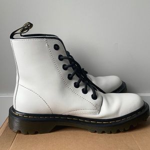 White Dr. Martens
